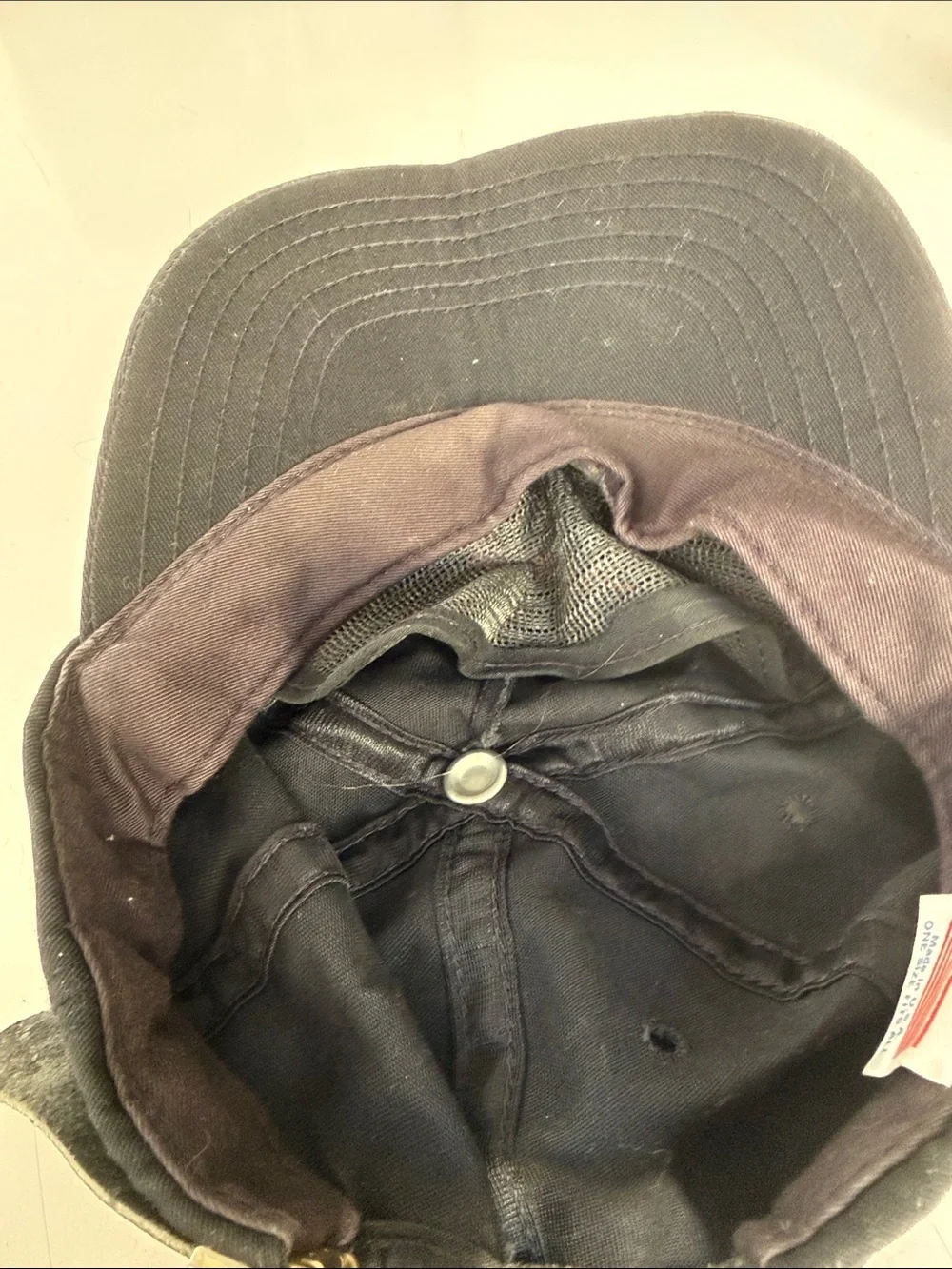 Porsche Design 1990’s vintage Black Cap with Red Porsche logo.